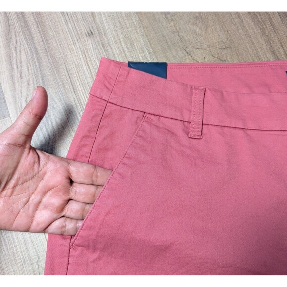 NWT J Crew Size 14 Bermuda Chino Short Dusty Red 9* Inseam Preppy Casual $50 - Picture 7 of 10